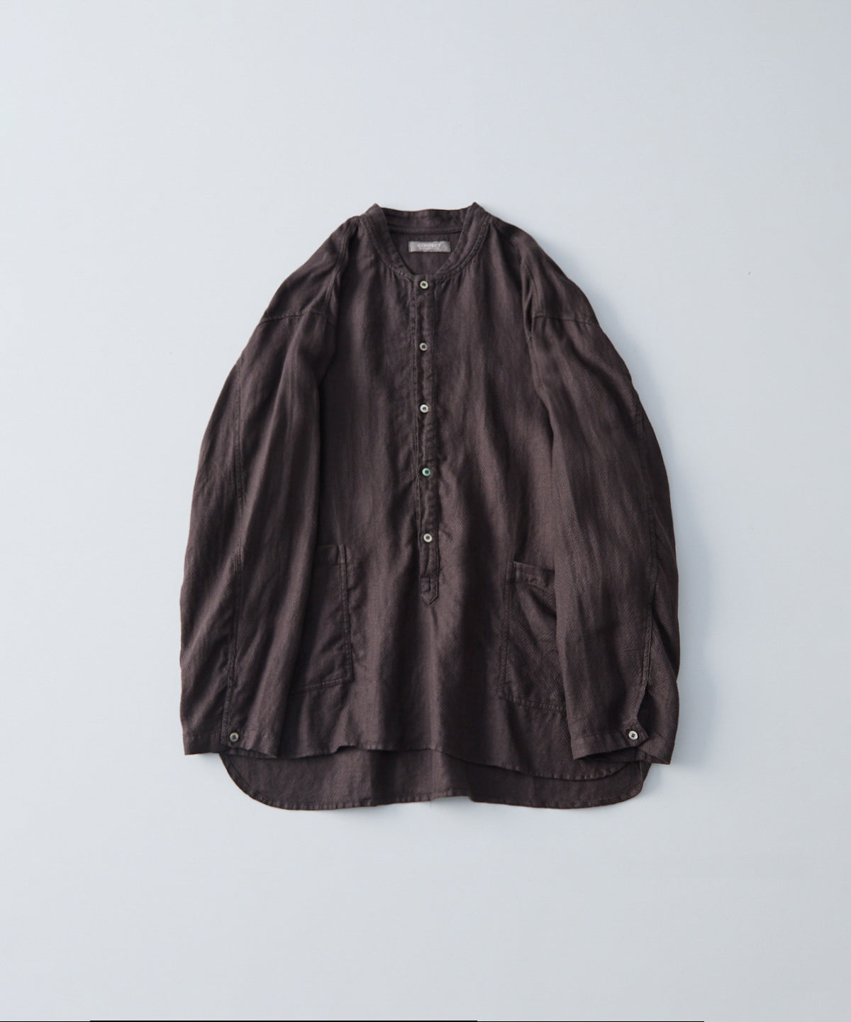 CONFECT / リネンドビー プルオーバーシャツ